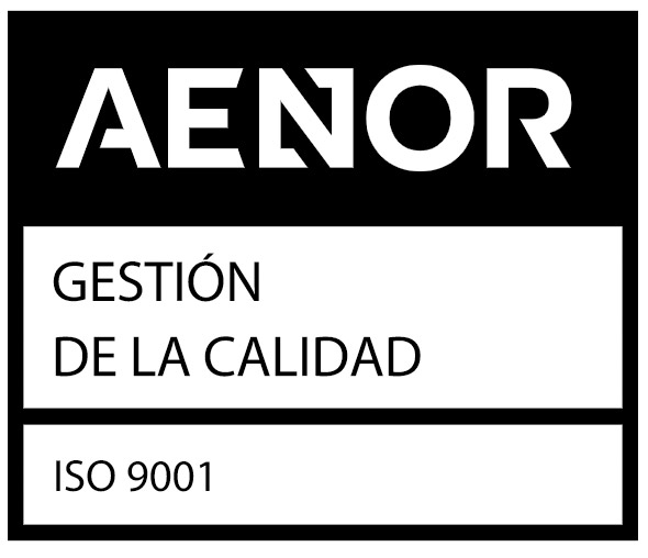 Juan De Frutos García logo AENOR 9001